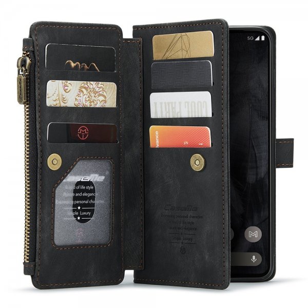 CaseMe Google Pixel 8 Pro Etui C30 Series Svart