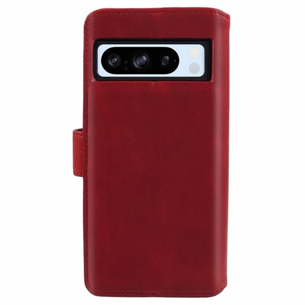 Nordic Covers Google Pixel 8 Pro Etui Essential Leather Poppy Red