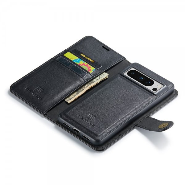 Dg.Ming Google Pixel 8 Pro Etui Avtagbart Deksel Svart