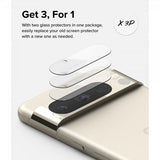 Ringke Google Pixel 8 Pro Kamerabeskytter Camera Protector Glass 3-pack