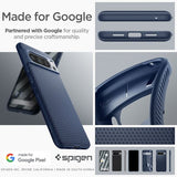 Spigen Google Pixel 8 Pro Deksel Liquid Air Navy Blue