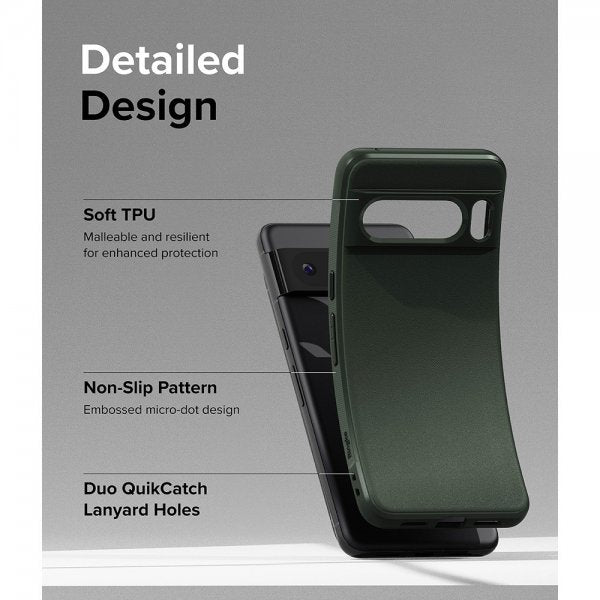 Ringke Google Pixel 8 Pro Deksel Onyx Dark Green