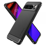 Spigen Google Pixel 8 Pro Deksel Rugged Armor Matte Black