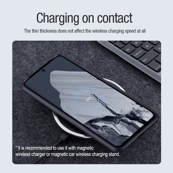 Nillkin Google Pixel 8 Pro Deksel Super Frosted Shield Pro MagSafe Svart