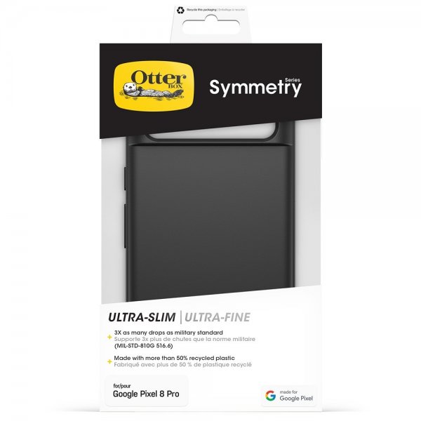 Otterbox Google Pixel 8 Pro Deksel Symmetry Svart