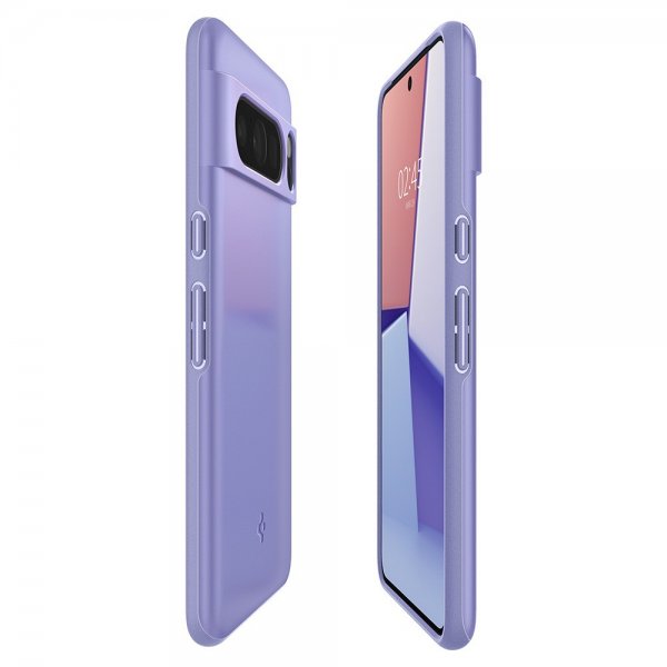 Spigen Google Pixel 8 Pro Deksel Thin Fit Awesome Violet
