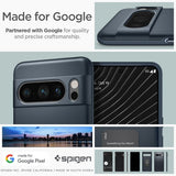Spigen Google Pixel 8 Pro Deksel Thin Fit Metal Slate
