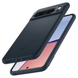Spigen Google Pixel 8 Pro Deksel Thin Fit Metal Slate