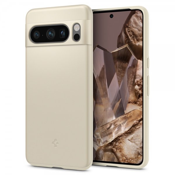 Spigen Google Pixel 8 Pro Deksel Thin Fit Mute Beige