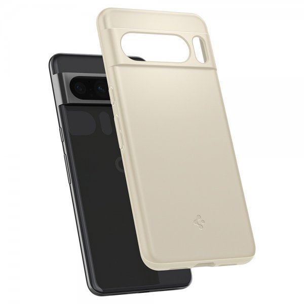 Spigen Google Pixel 8 Pro Deksel Thin Fit Mute Beige