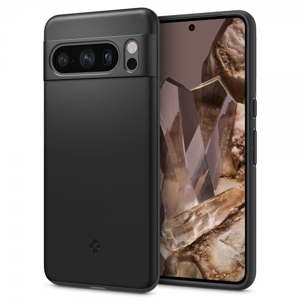 Spigen Google Pixel 8 Pro Deksel Thin Fit Svart