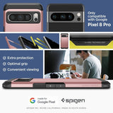 Spigen Google Pixel 8 Pro Deksel Tough Armor Rose Gold