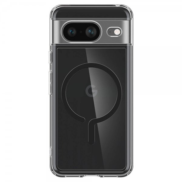 Spigen Google Pixel 8 Deksel Ultra Hybrid OneTap Ring MagFit Svart