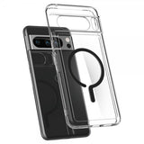 Spigen Google Pixel 8 Pro Deksel Ultra Hybrid OneTap Ring MagFit Svart