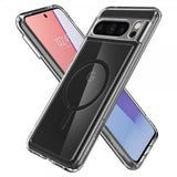 Spigen Google Pixel 8 Pro Deksel Ultra Hybrid OneTap Ring MagFit Svart