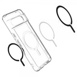 Spigen Google Pixel 8 Pro Deksel Ultra Hybrid OneTap Ring MagFit Svart