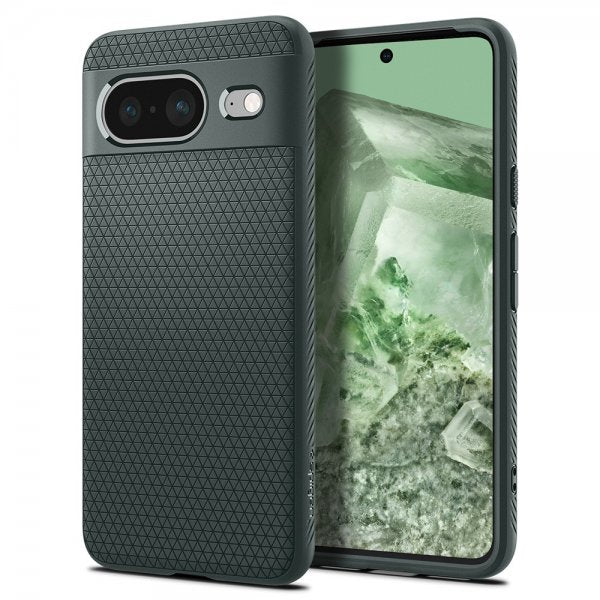 Spigen Google Pixel 8 Deksel Liquid Air Abyss Green