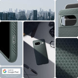 Spigen Google Pixel 8 Deksel Liquid Air Abyss Green
