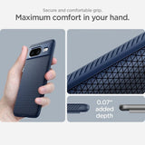 Spigen Google Pixel 8 Deksel Liquid Air Navy Blue