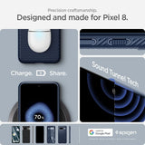 Spigen Google Pixel 8 Deksel Liquid Air Navy Blue