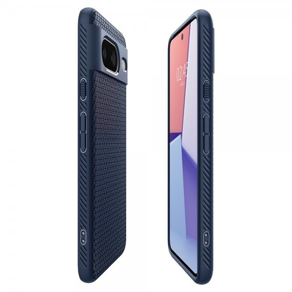 Spigen Google Pixel 8 Deksel Liquid Air Navy Blue