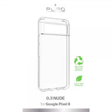 Puro Google Pixel 8 Deksel Nude Transparent