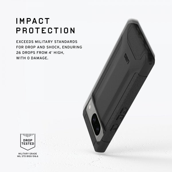 Urban Armor Gear (UAG) Google Pixel 8 Deksel Scout Svart