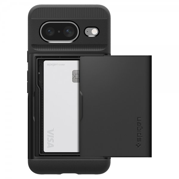 Spigen Google Pixel 8 Deksel Slim Armor CS Svart