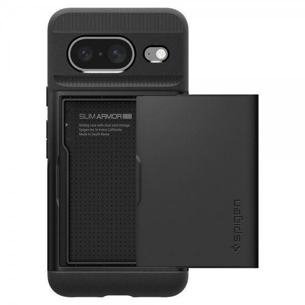 Spigen Google Pixel 8 Deksel Slim Armor CS Svart