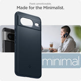 Spigen Google Pixel 8 Deksel Thin Fit Metal Slate