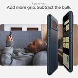 Spigen Google Pixel 8 Deksel Thin Fit Metal Slate