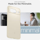 Spigen Google Pixel 8 Deksel Thin Fit Mute Beige