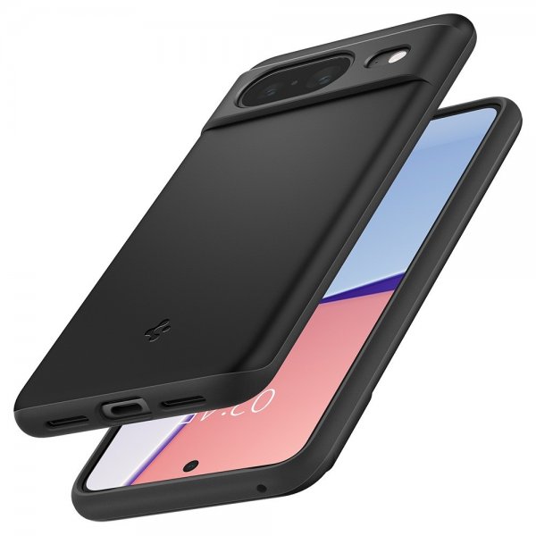 Spigen Google Pixel 8 Deksel Thin Fit Svart