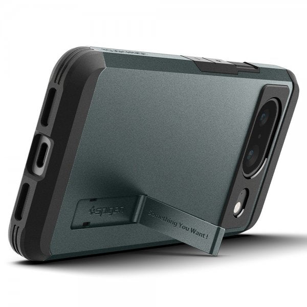 Spigen Google Pixel 8 Deksel Tough Armor Abyss Green