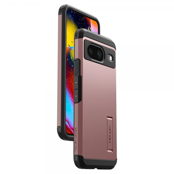 Spigen Google Pixel 8 Deksel Tough Armor Rose Gold