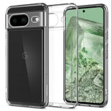 Spigen Google Pixel 8 Deksel Ultra Hybrid Crystal Clear