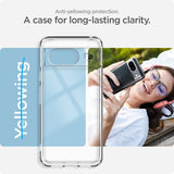 Spigen Google Pixel 8 Deksel Ultra Hybrid Crystal Clear