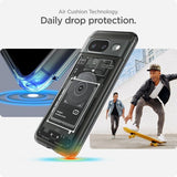 Spigen Google Pixel 8 Deksel Ultra Hybrid Zero One Svart