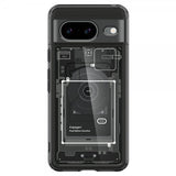 Spigen Google Pixel 8 Deksel Ultra Hybrid Zero One Svart