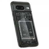 Spigen Google Pixel 8 Deksel Ultra Hybrid Zero One Svart