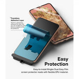 Ringke Google Pixel 8 Skjermbeskytter Dual Easy Film 2-pakning