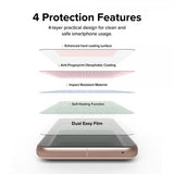 Ringke Google Pixel 8 Skjermbeskytter Dual Easy Film 2-pakning
