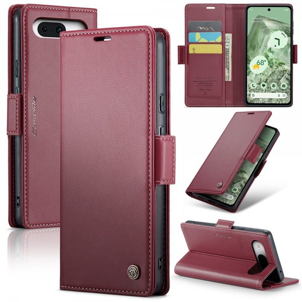 CaseMe Google Pixel 8a Etui 023 Series Rød