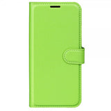 Google Pixel 8a Etui Litchi Grønn