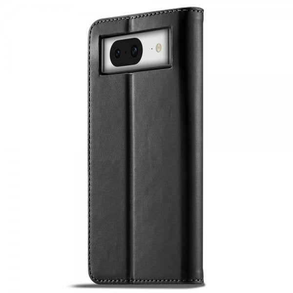 Lc.Imeeke Google Pixel 8a Etui med Kortlomme stativfunksjon Svart