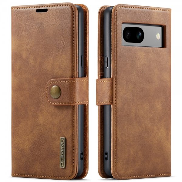 Dg.Ming Google Pixel 8a Etui Avtagbart Deksel Brun