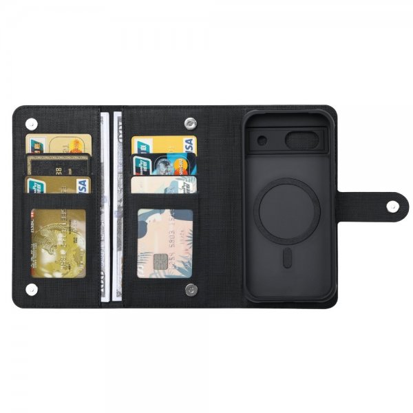 VILI Google Pixel 8a Etui Avtagbart Deksel GMA Series MagSafe Svart