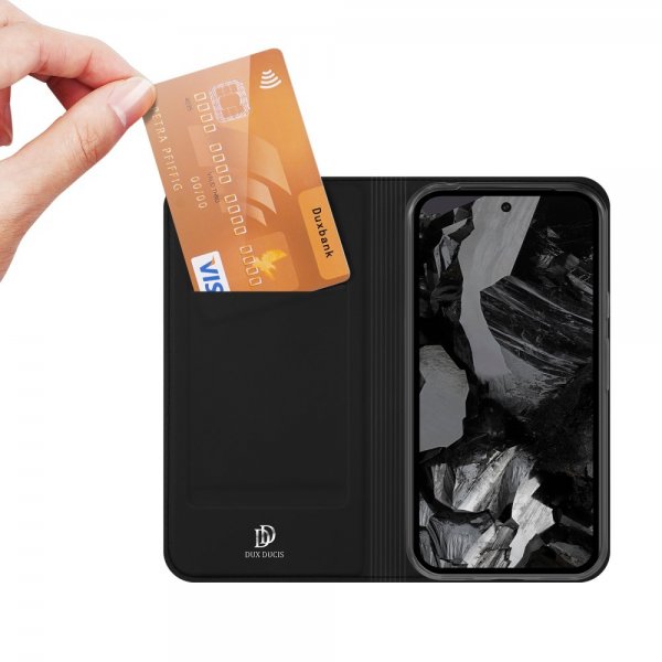 Dux Ducis Google Pixel 8a Etui Skin Pro Series Svart