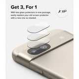 Ringke Google Pixel 8a Kamerabeskytter Camera Protector Glass 3-pack