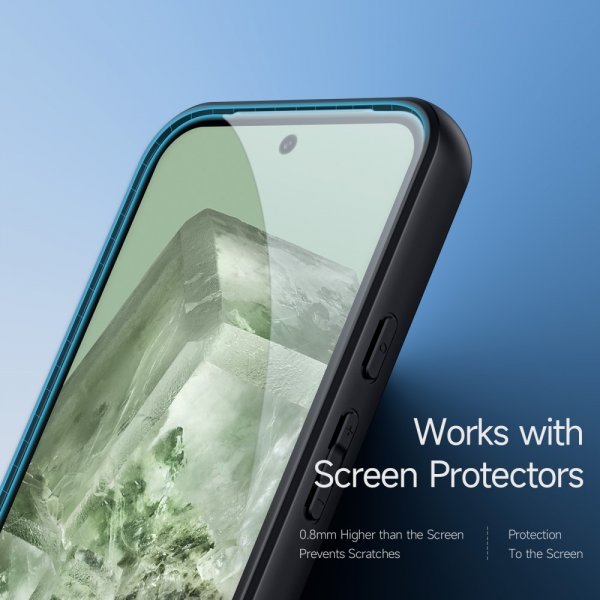 Dux Ducis Google Pixel 8a Deksel Aimo Series Svart